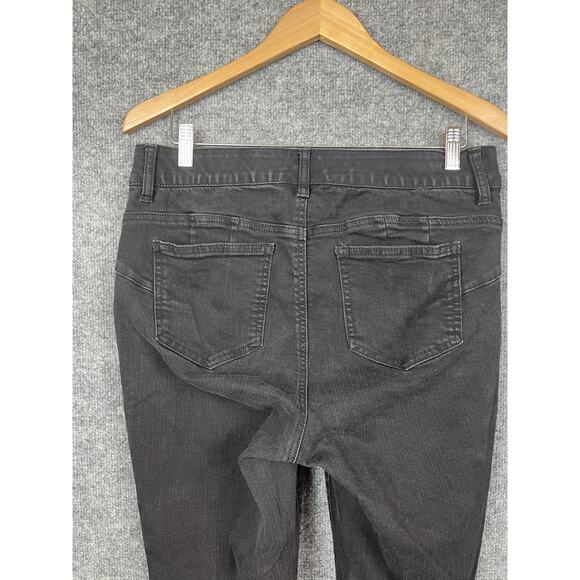 Torrid Bombshell Flare High-Rise Jean Size 12T Premium Stretch Black Retail $90 - Picture 9 of 13